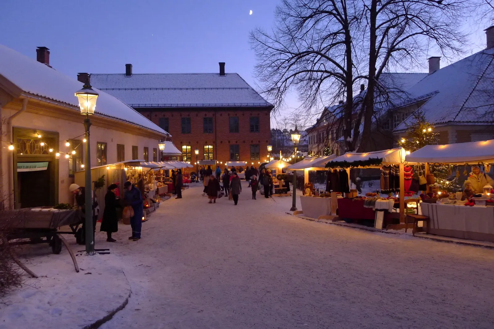 Christmas market at Norsk Folkemuseum in Oslo
